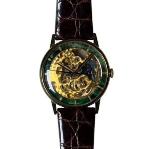 vintage VULCAIN open dial manual winding watch