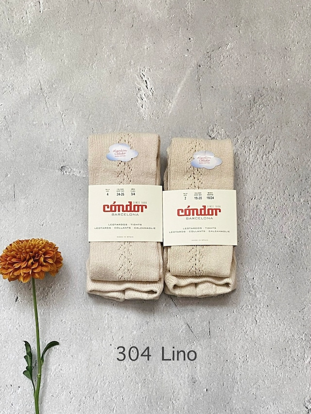 【Condor】(3Y-4Y)Side Openwork Tights(全4色)