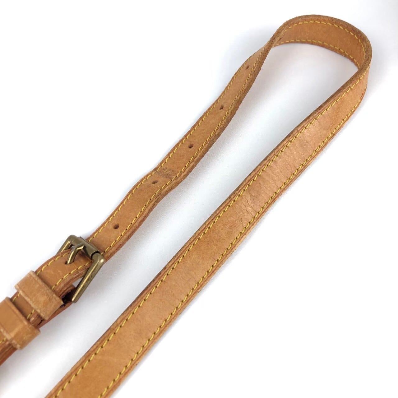 中古】ルイヴィトン LOUIS VUITTON ヌメ革 ショルダーストラップ