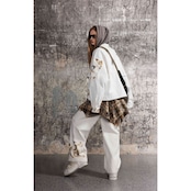 ストリート ヴィンテージ パッチワークフレイムジャケット T716