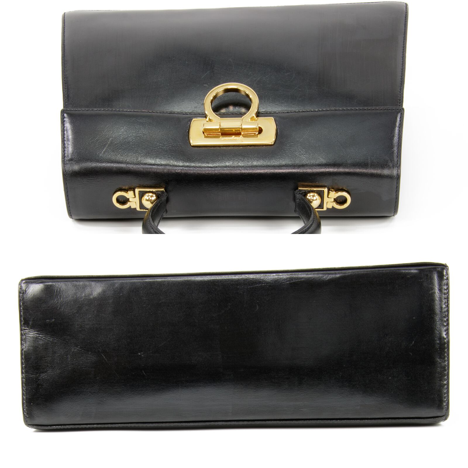 希少　良品　フェラガモ　ショルダーバッグ　ハンドバッグ　2way　 ガンチーニ 楽天市場】【5%OFFクーポン】 フェラガモ 2WAYバッグ ガンチーニ