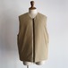 LAMOND " N/C SHIBO REVERSIBLE DOWN VEST (Beige × Black)"