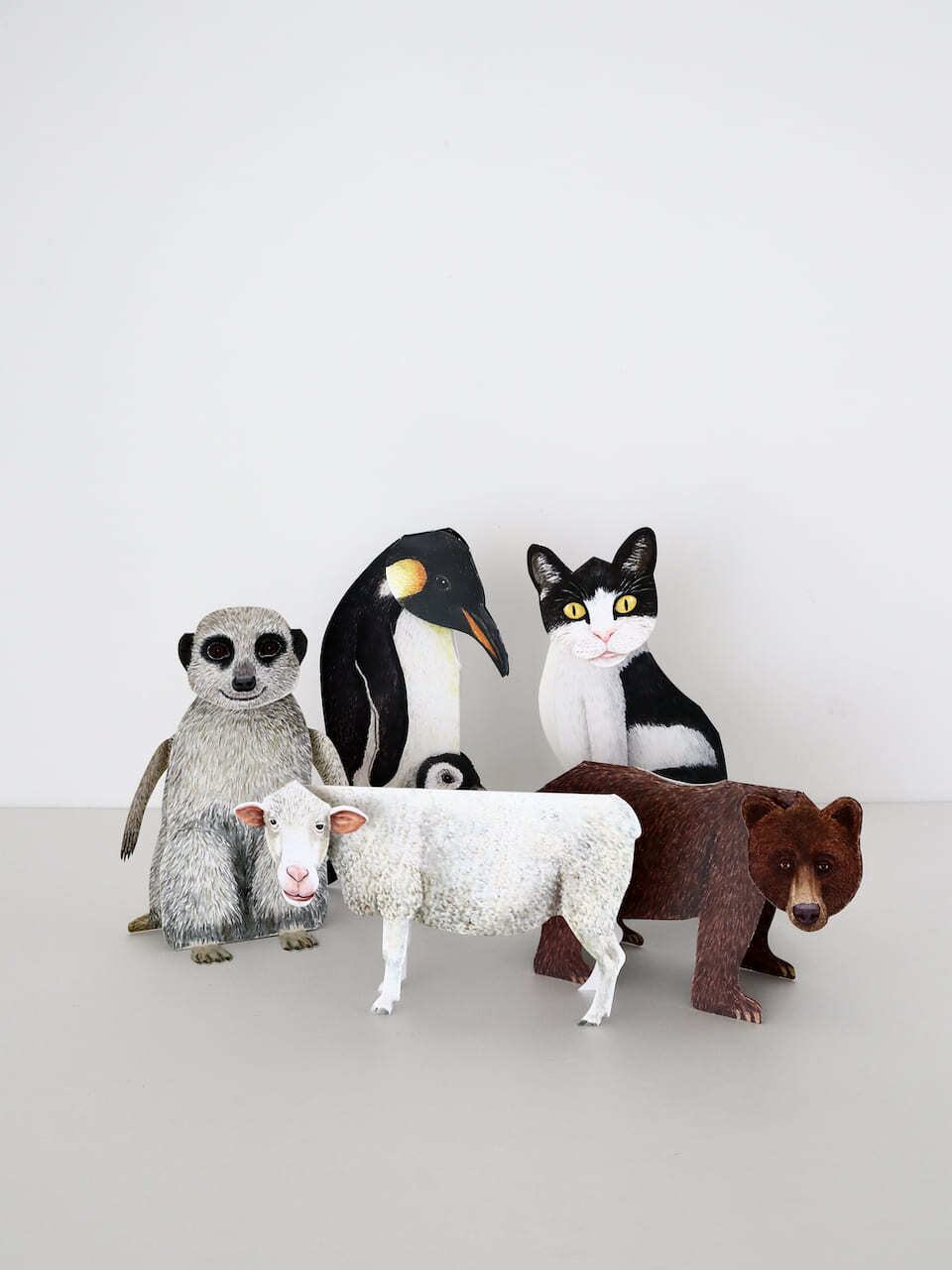SALE】3D 立体グリーティングカード 「羊」 / 3D Animal Folding Card