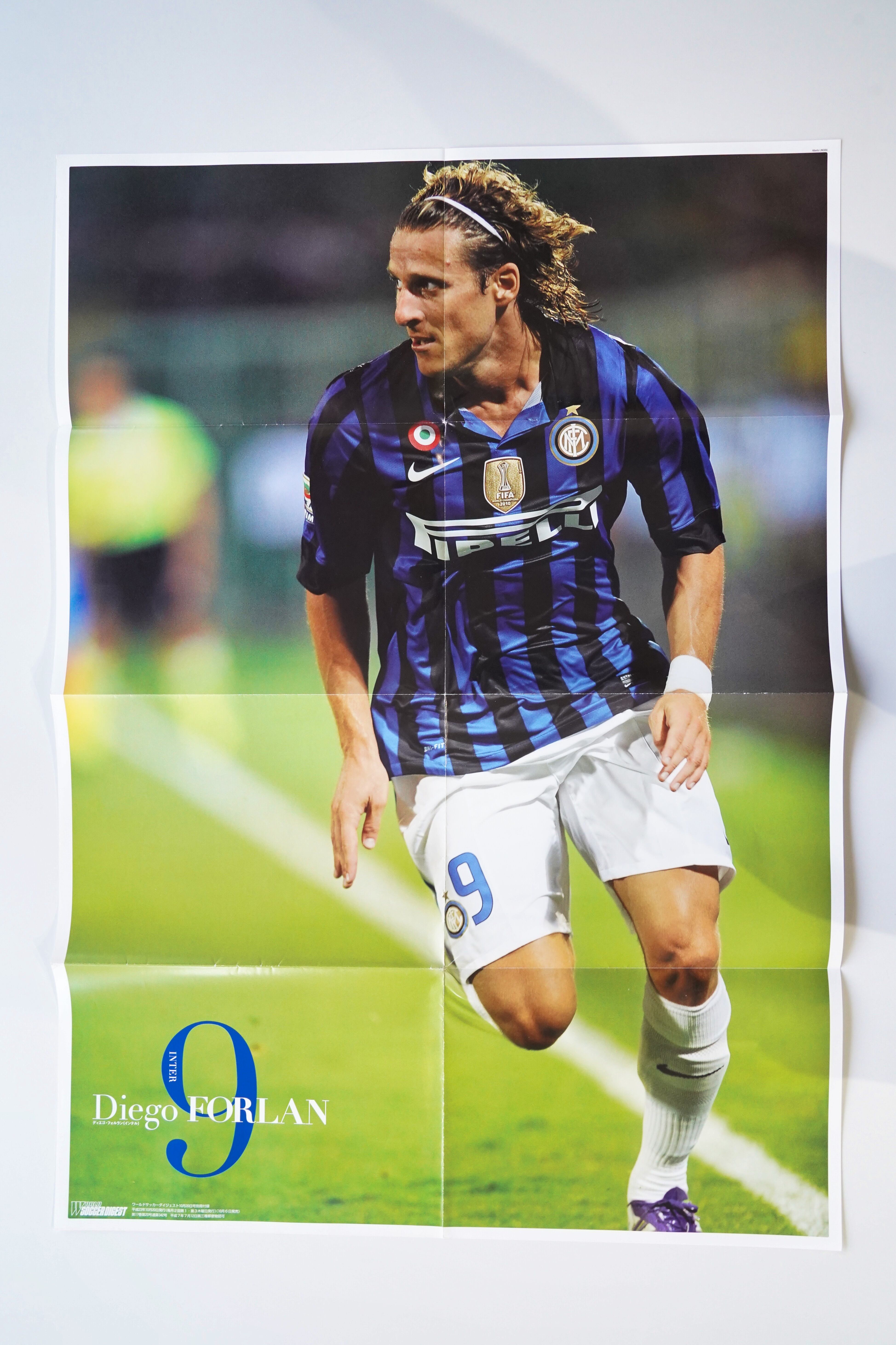 ディエゴ・フォルラン/マッツ・フンメルス|サッカーポスター 大判 B2|2010年代 欧州名選手