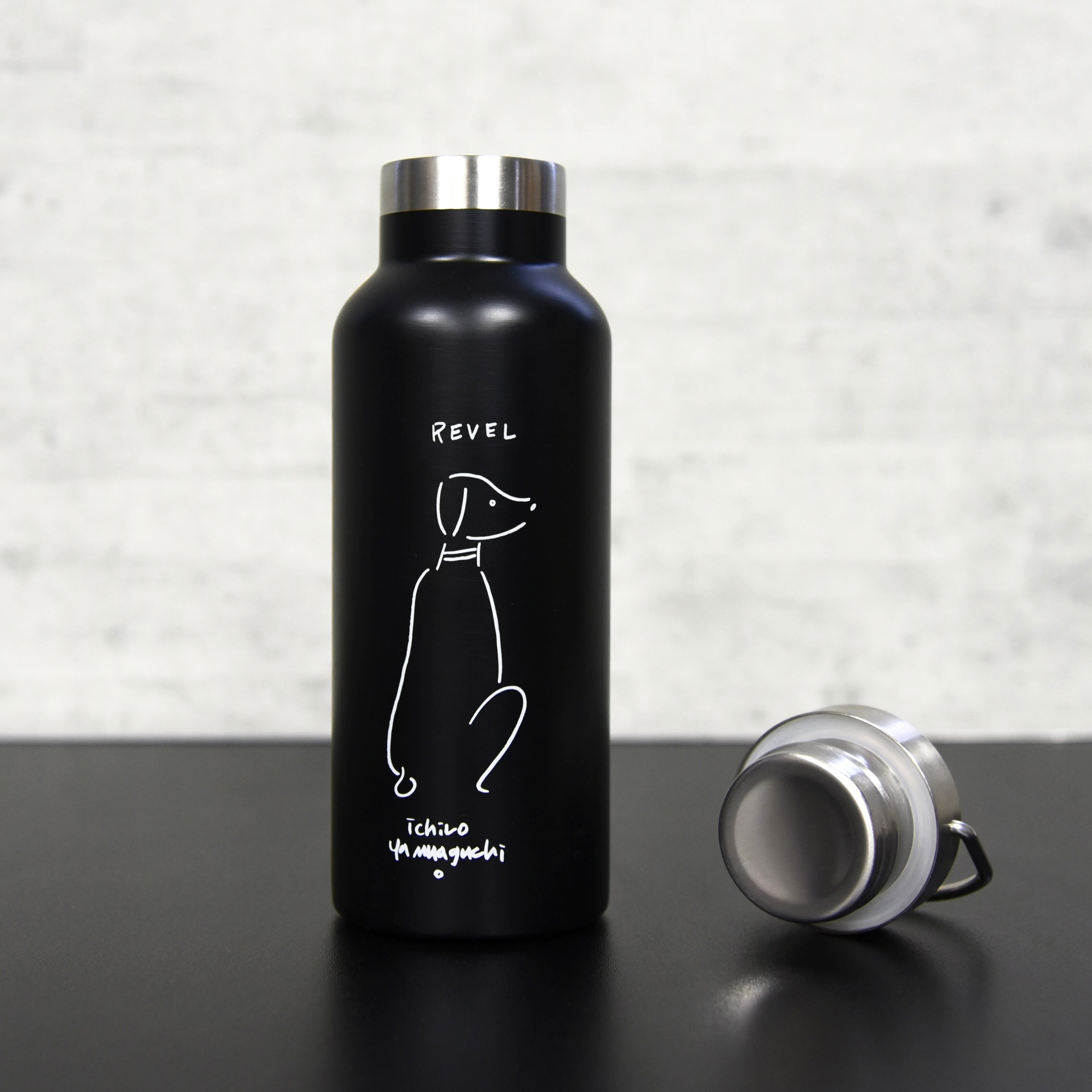 山口一郎さん × REVEL サーモボトル ブラック | revel ｜ ペット用品