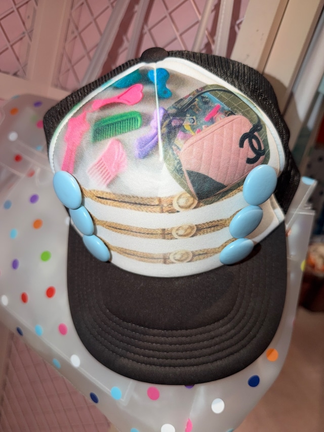 Printed Napoleon Cap