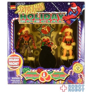 トイビズ ホリデースペシャル スパイダーマン＆メリージェーン アクションフィギュア 1997 箱入
