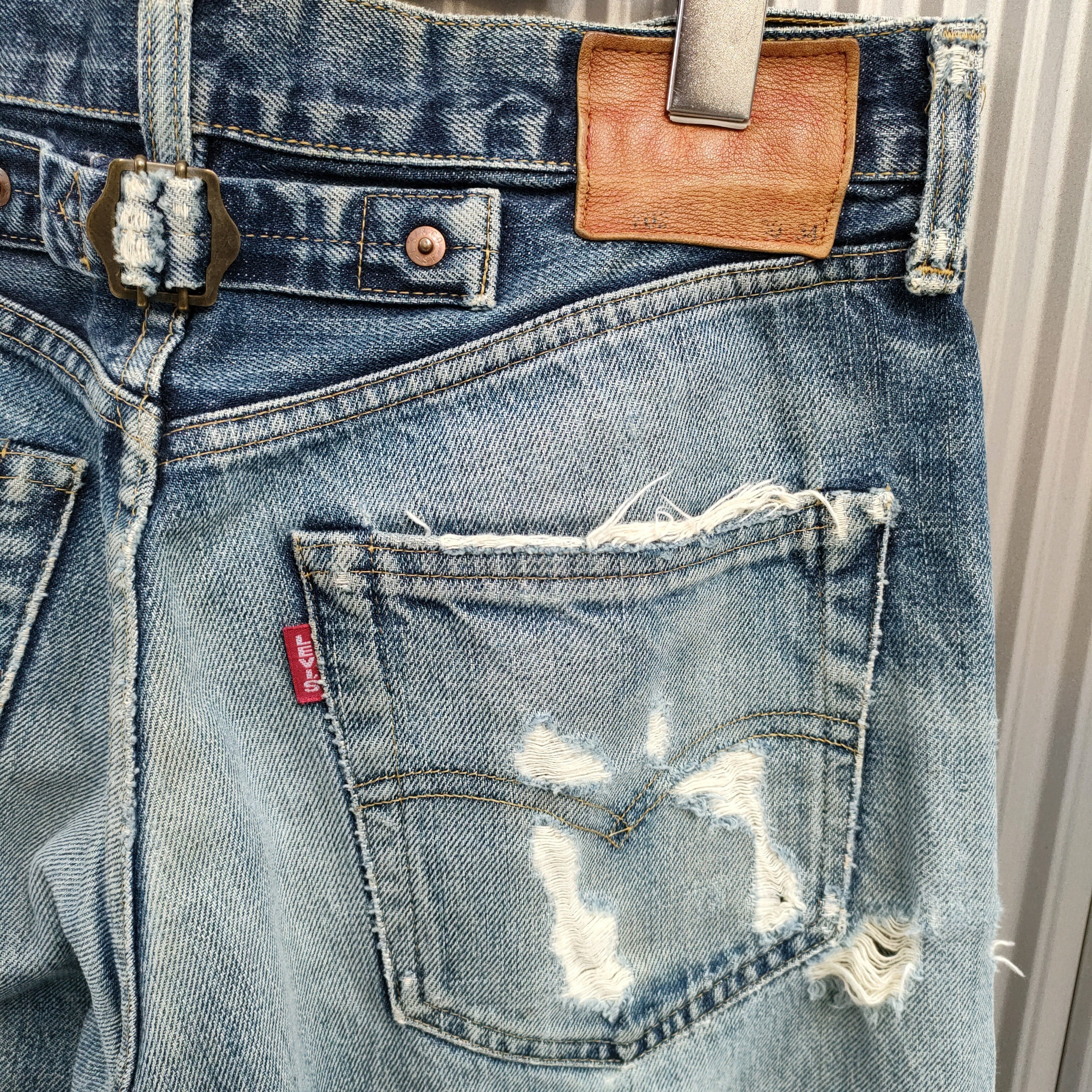 【送料無料】リーバイス　ＬＥＶＩＳ　７０２　シンチバック　赤耳　Big E