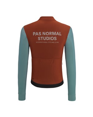 Mechanism Thermal Long Sleeve Jersey Mahogany/Dusty Teal M