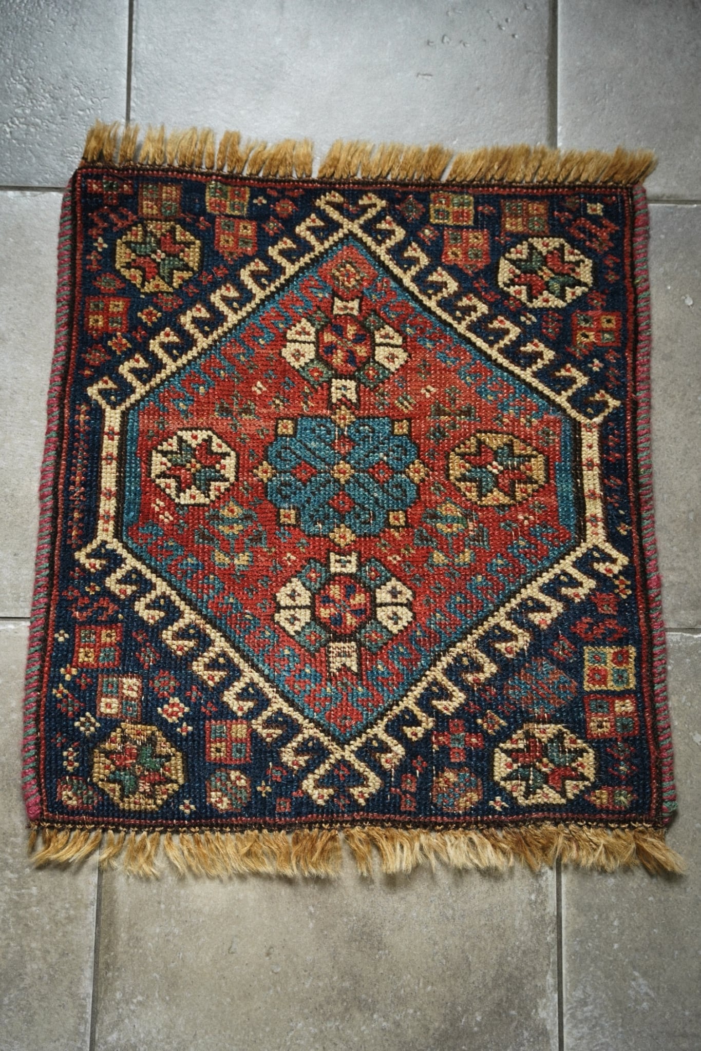 2357-Semi Antique Persian Afshar rug