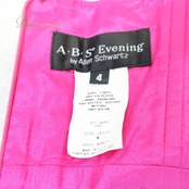 パーティドレス ワンピース ドレス ピンク系 パープル系 A・B・S Evening 発表会 ダンス 舞台 無地 キャミソール 結婚式 二次会 おしゃれ レディース