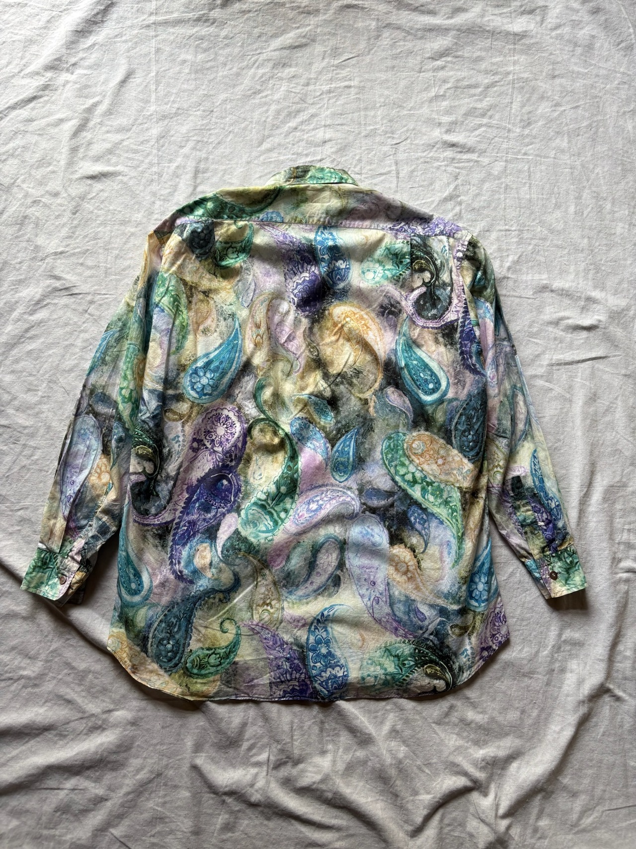 ”PAUL SMITH" Colorful paisley shirt