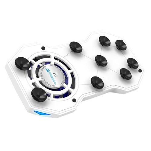 iFormosa スマートフォン iPhone Android クーラー 冷却ファン 冷却スタンド IF-SPFAN-WT