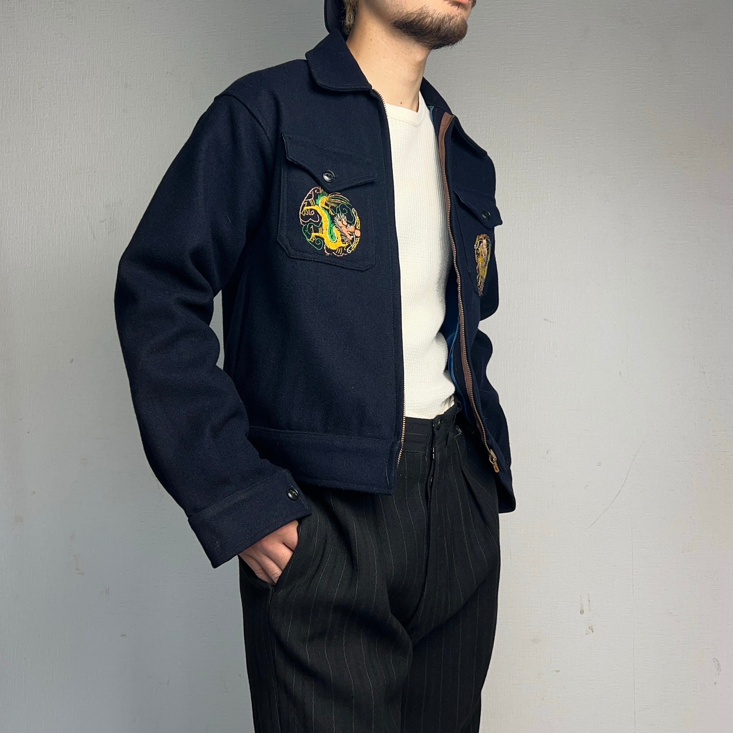 1950's Souvenir Embroidered Wool Jacket 50年代 スーベニア 刺繍