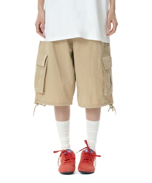 [AMES-WORLDWIDE] THREE QUARTER CARGO PANTS BEIGE