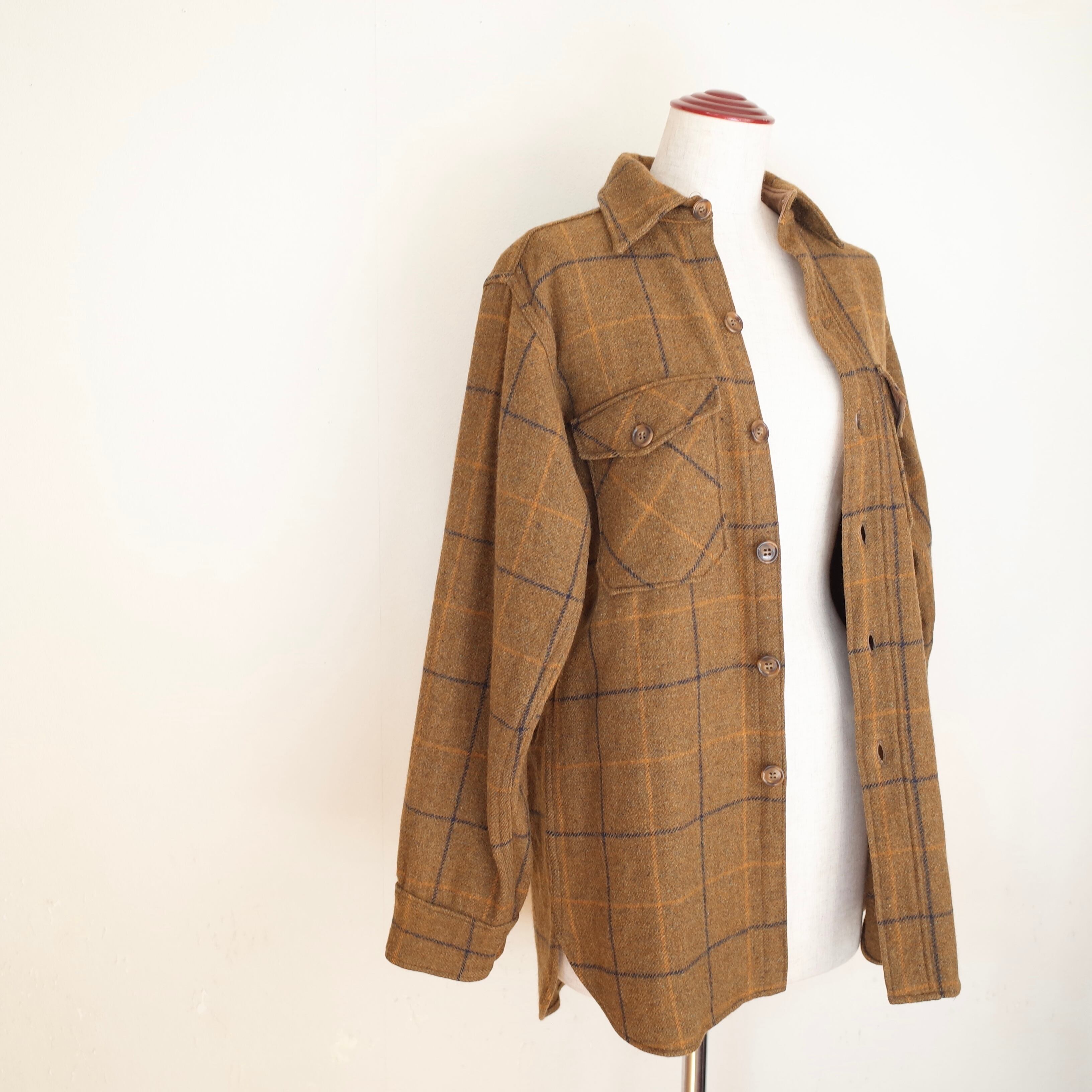 80s Woolrich CPO checked shirt