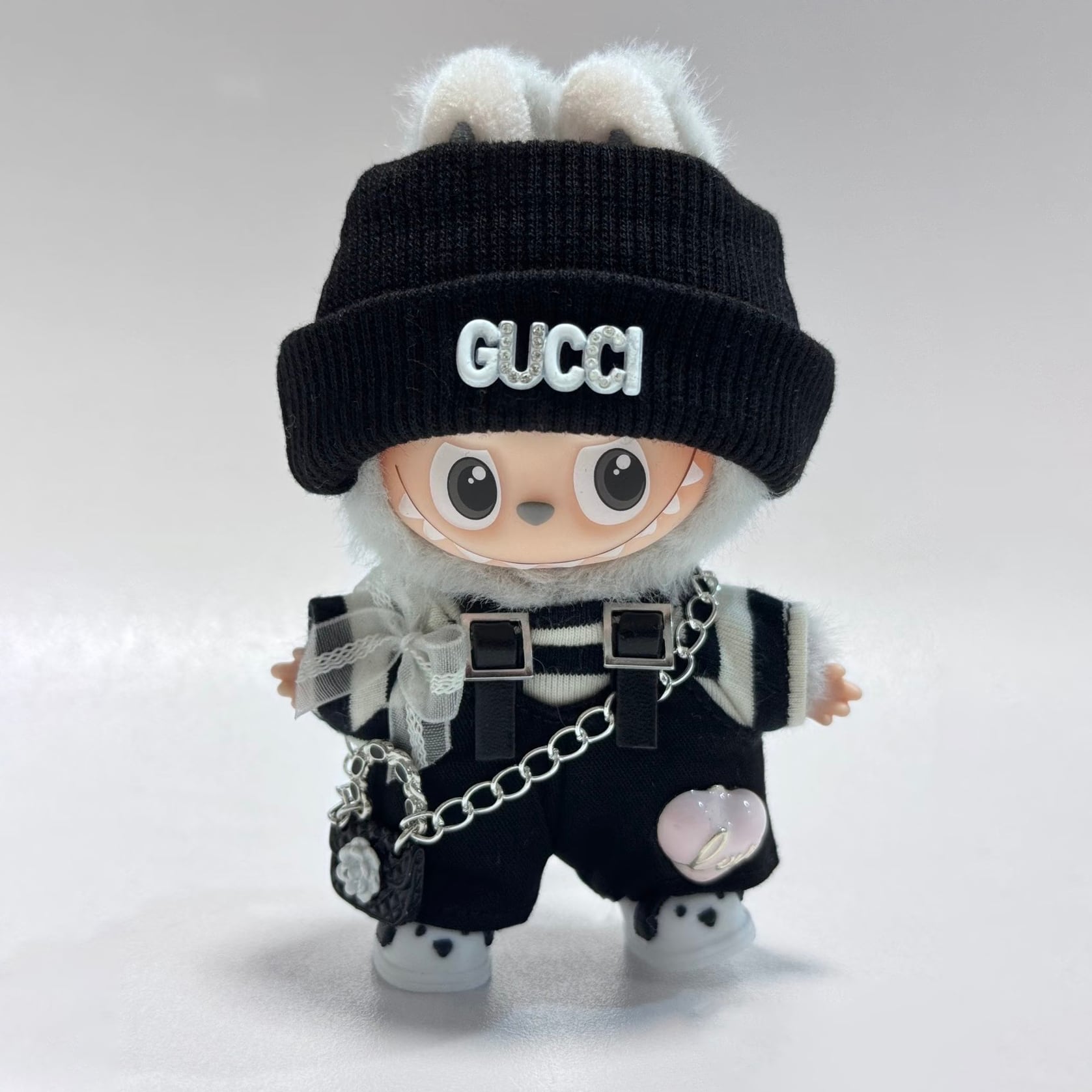 10cmラブブに必須！完成品の上質セット♡10cm labubu ラブブ 4.0