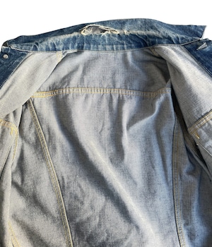 Vintage 60s Levis big E denim jacket -557XX-