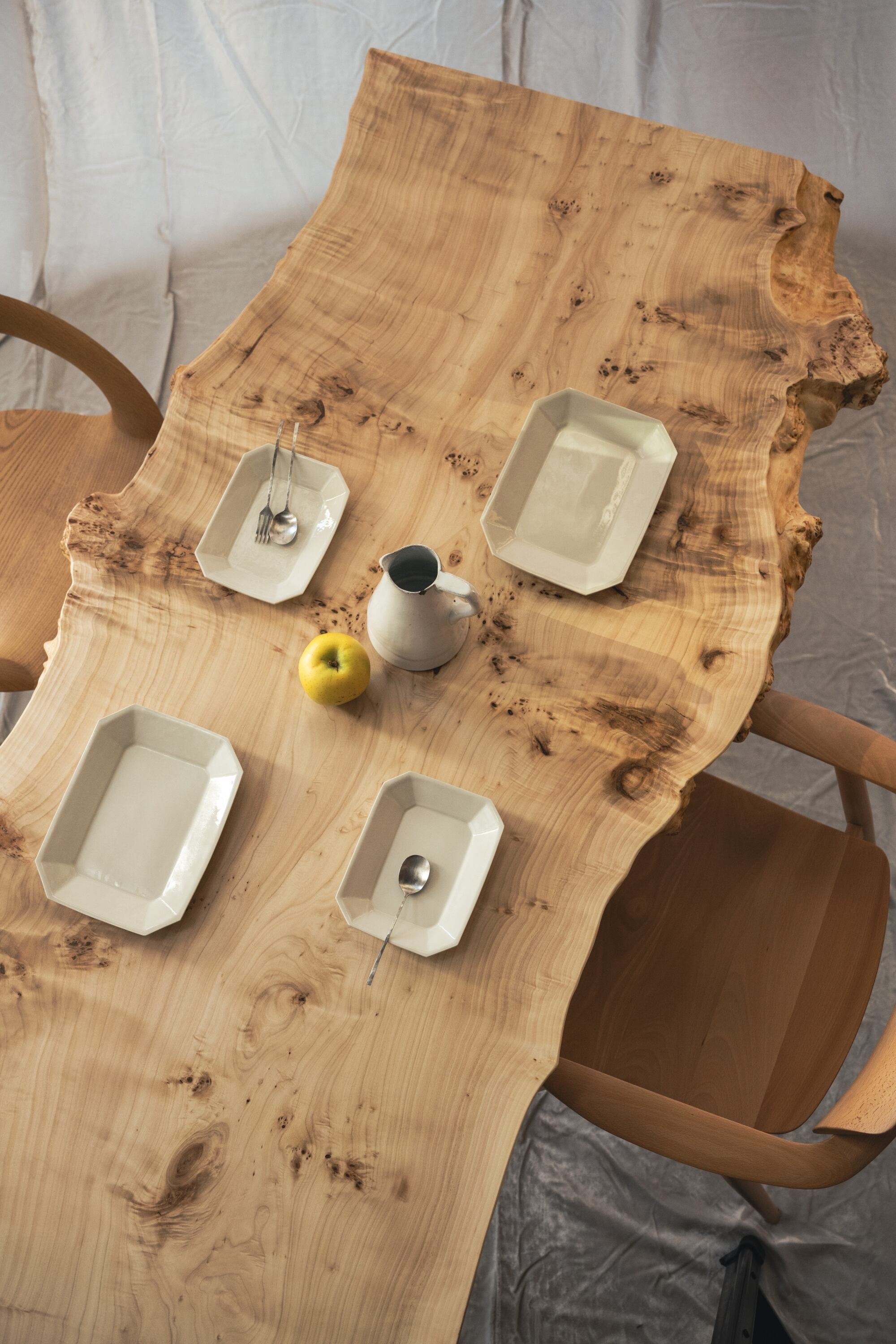 ポプラ_1900×710-750×50_青山店_テーブル天板/一枚板 242243 t001