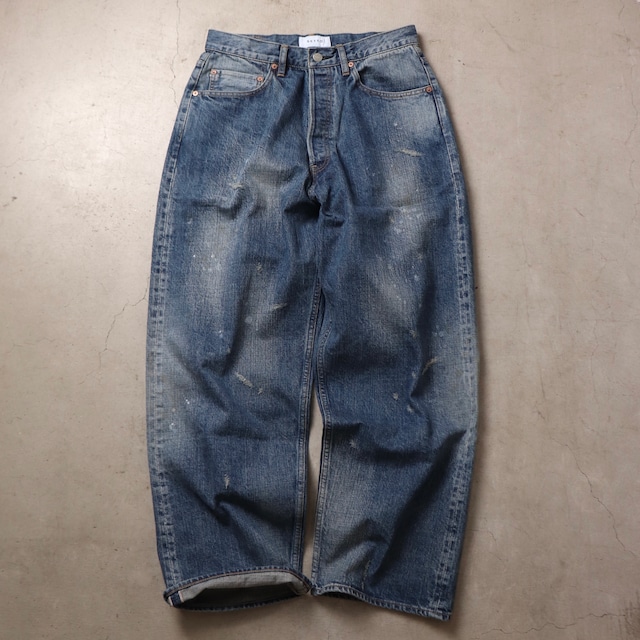 【SETTO×ROGER’S】Hand-aged selvage Jeans / INDIGO