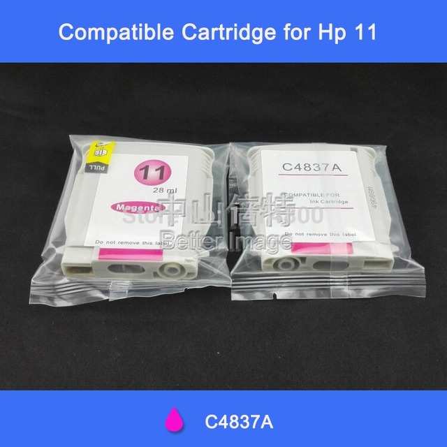 Ximo高品質互換インクカートリッジc4837aマゼンタ用のhp 11、購入より、割引より