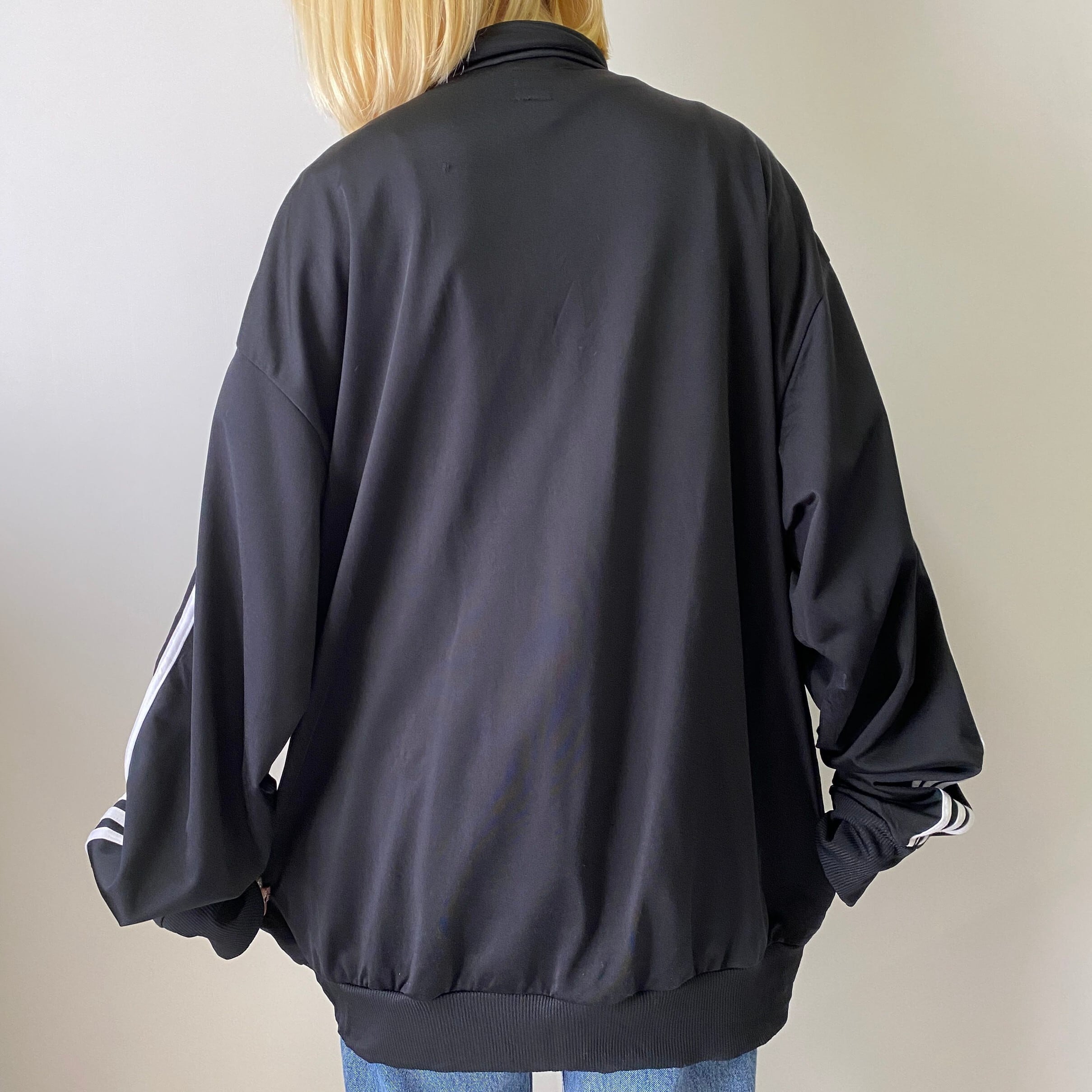 ビッグサイズ 00年代 adidas アディダス ジャージ トレフォイル ロゴ 