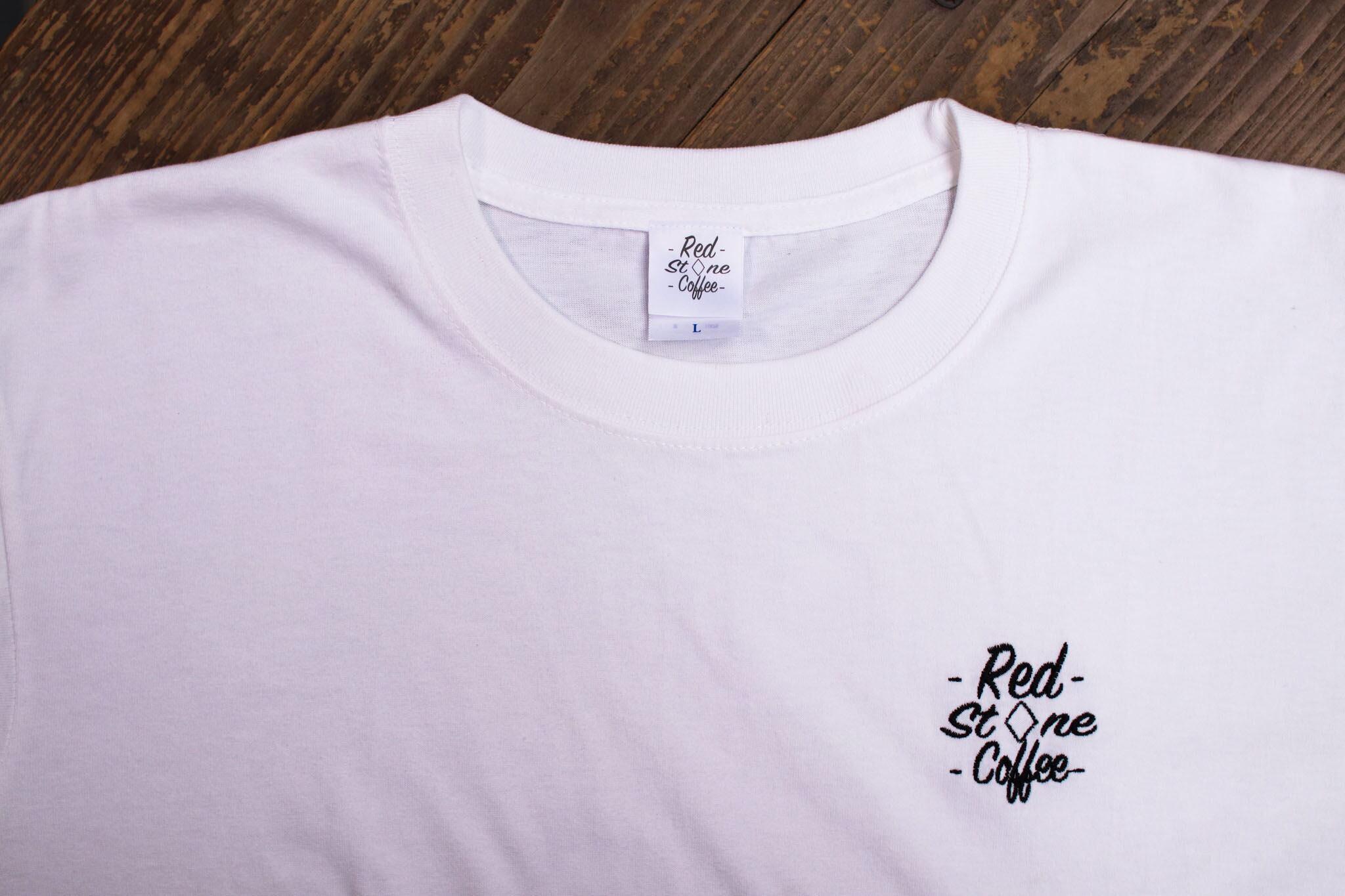 白T】Red Stone Coffee 刺繍 Tシャツ（数量限定） | redstonecoffee