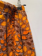 Batik pattern long skirt