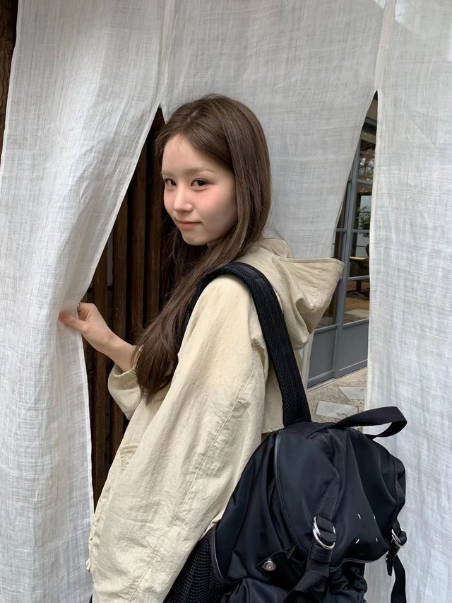 (予約) ounce / Shine hood jumper 2color