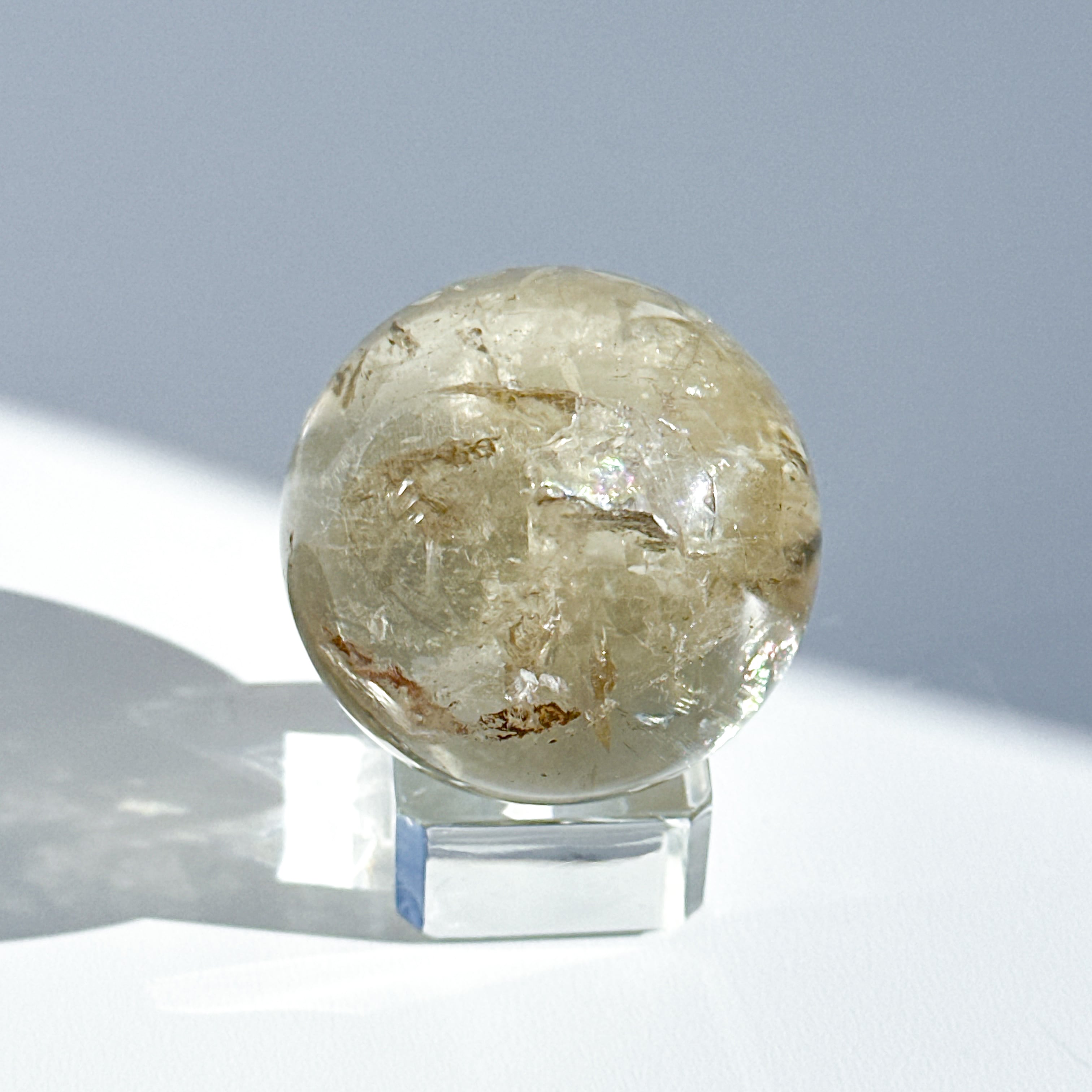 シトリン（黄水晶） スフィア13 ◇ Citrine ◇ 天然石・鉱物