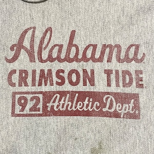 【champion】カレッジ アラバマ大学 フットボール アメフト Alabama Crimson Tide 3段プリント 染み込みプリント  パーカー スウェット プルオーバー フーディー 3XL ビッグシルエット チャンピオン Reverse Weaveリヴァースウィーブ US古着