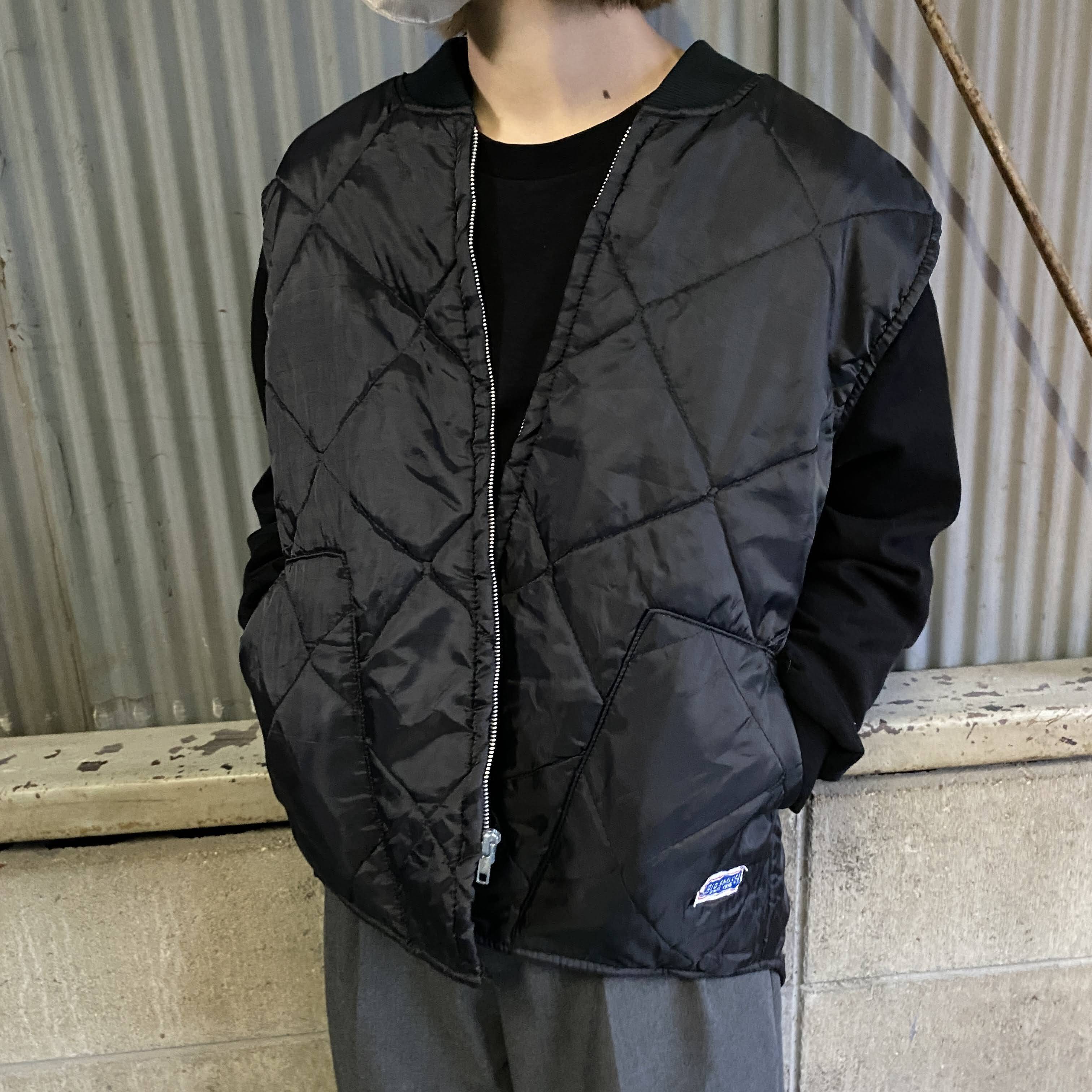 USA製 80年代 BIG SMITH ビッグスミス キルティングベスト メンズL 