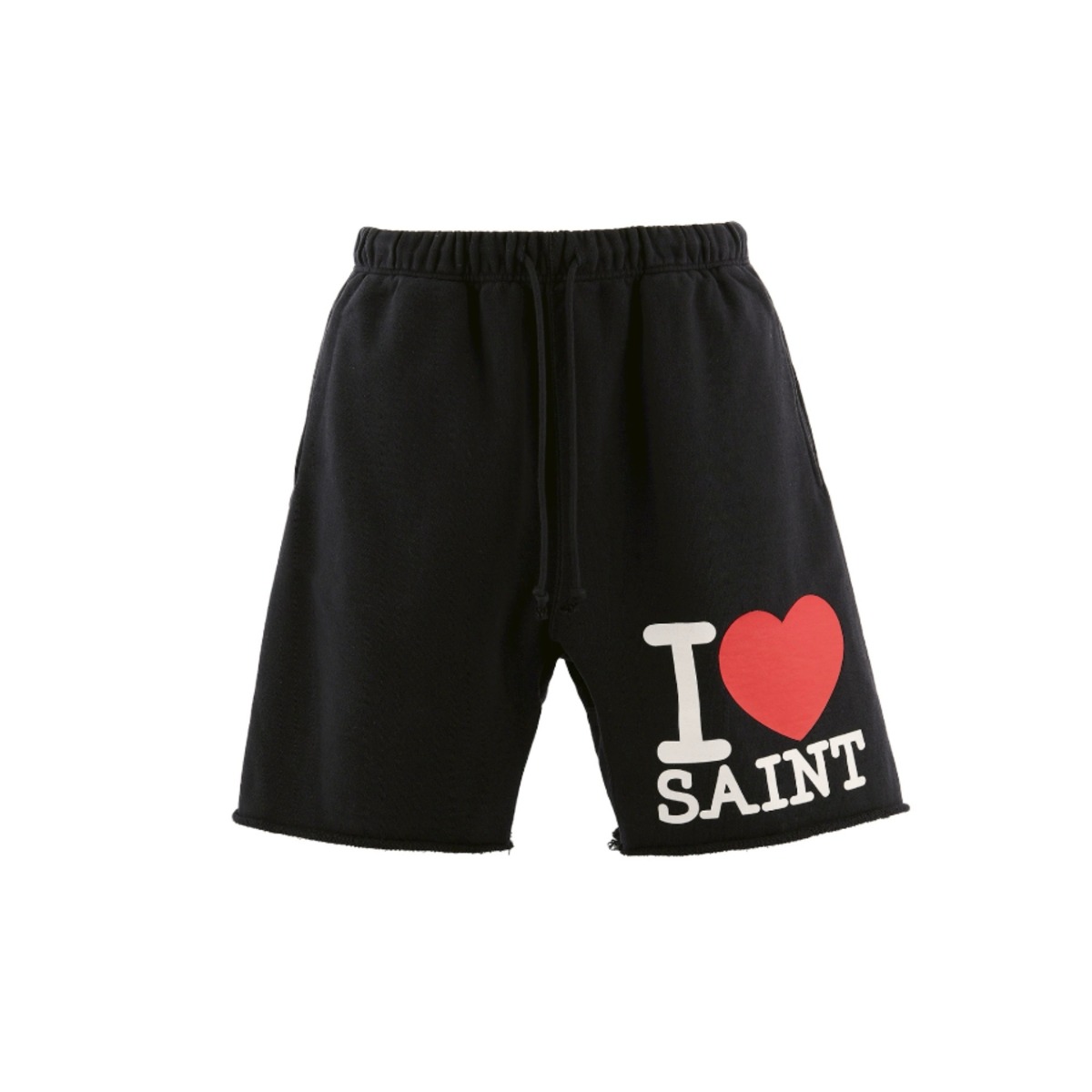 SAINT Mxxxxxx スウェットショートパンツ SAINT Mxxxxxx】SWEAT SHORTS/I LOVE SAINTSM-MK8-0000-066 | AYIN