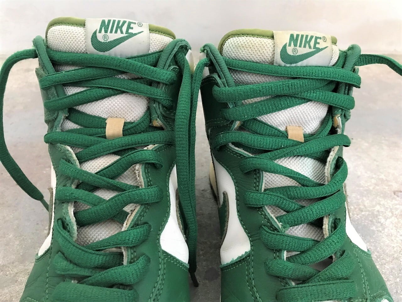 2003 NIKE DUNK HI WHITE/CLOVER 
