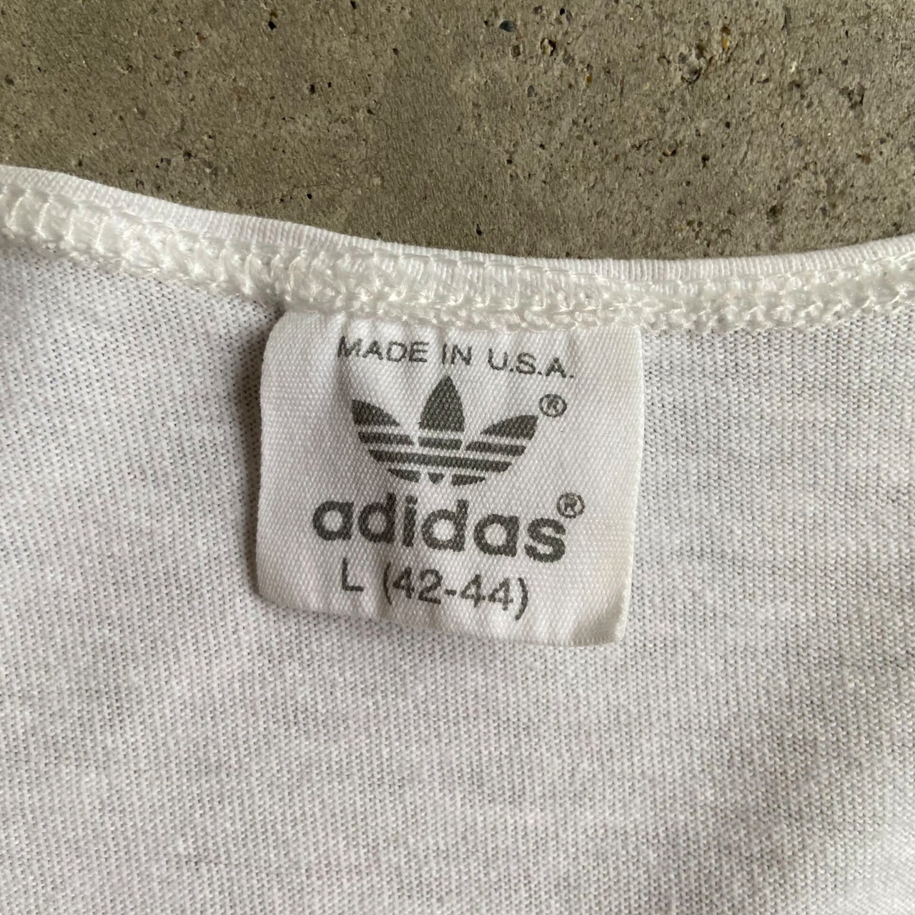 80年代 USA製 adidas アディダス WEEKWND バスケット タンクトップ 