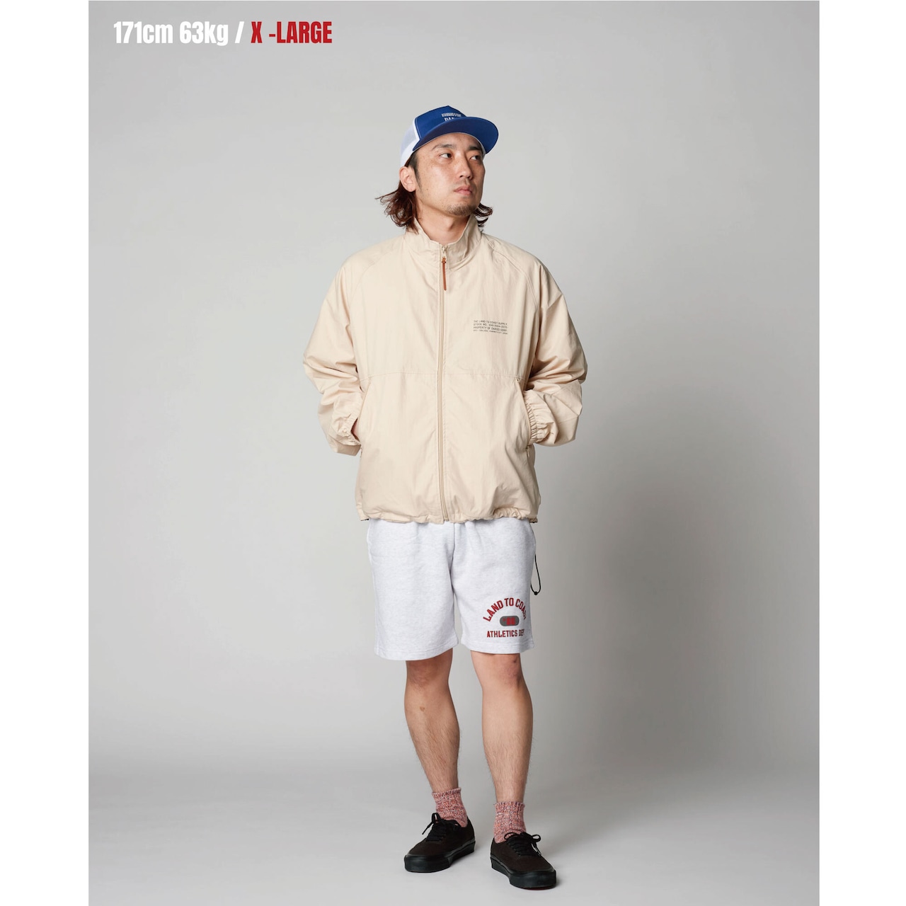 【DARGO】"COTTON / NYLON"  Active Jackets（NATURAL）