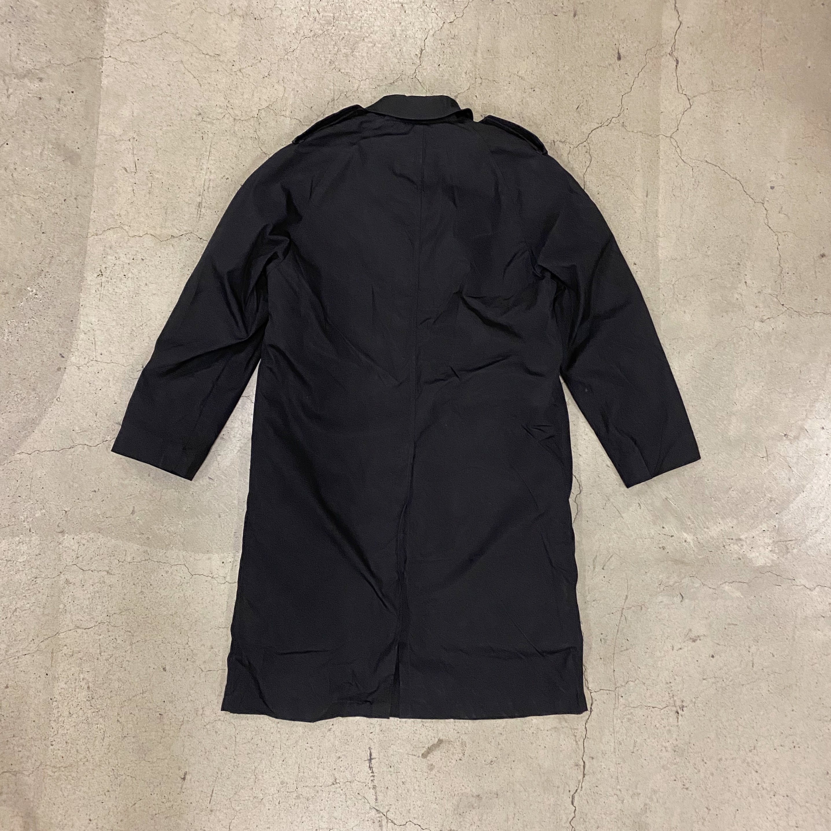 80's US.NAVY All weather bal collar coat