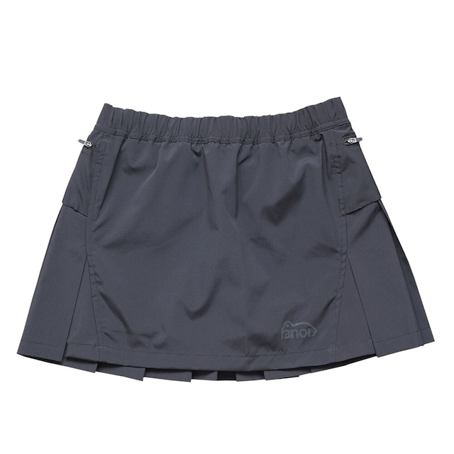 ranor(ラナー) PLEATS SKIRT (WITH INNER) 【restock】 BLACK