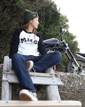 MMS RAGLAN! 3/4 SLEEVE /ホワイト