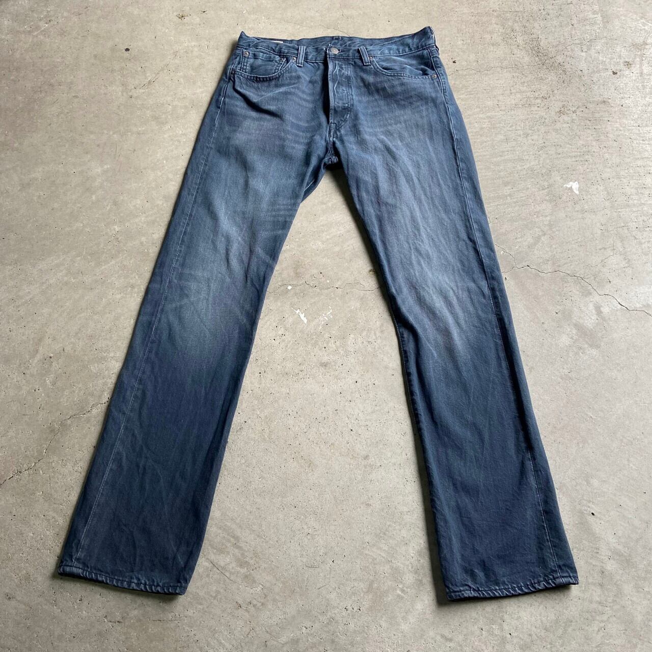 Levi S リーバイス 501 ストレート ブルーグレー カラーデニムパンツ メンズw33 古着 デニムパンツ Cave 古着屋 公式 古着通販サイト