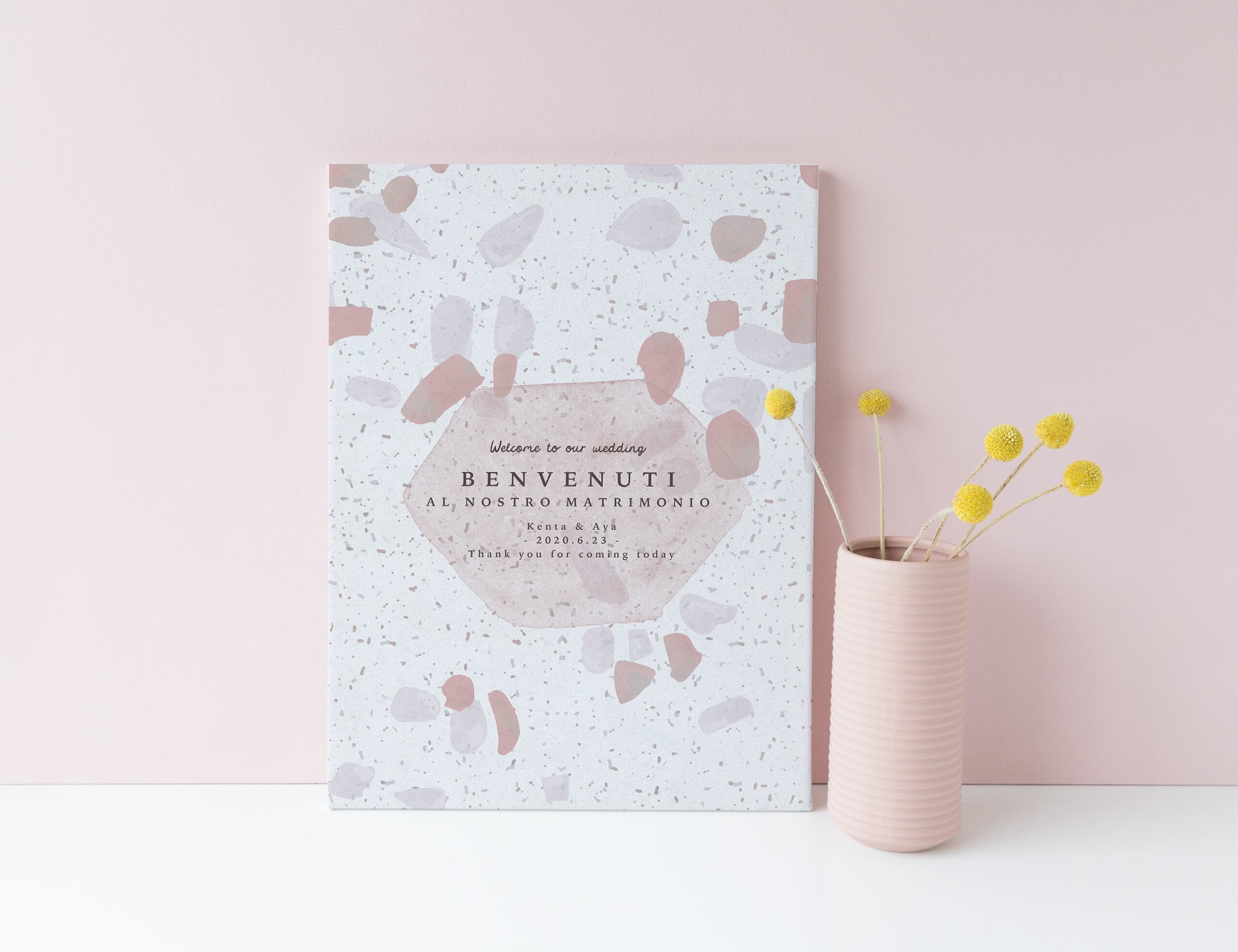 <テラコッタ> ウェルカムボード