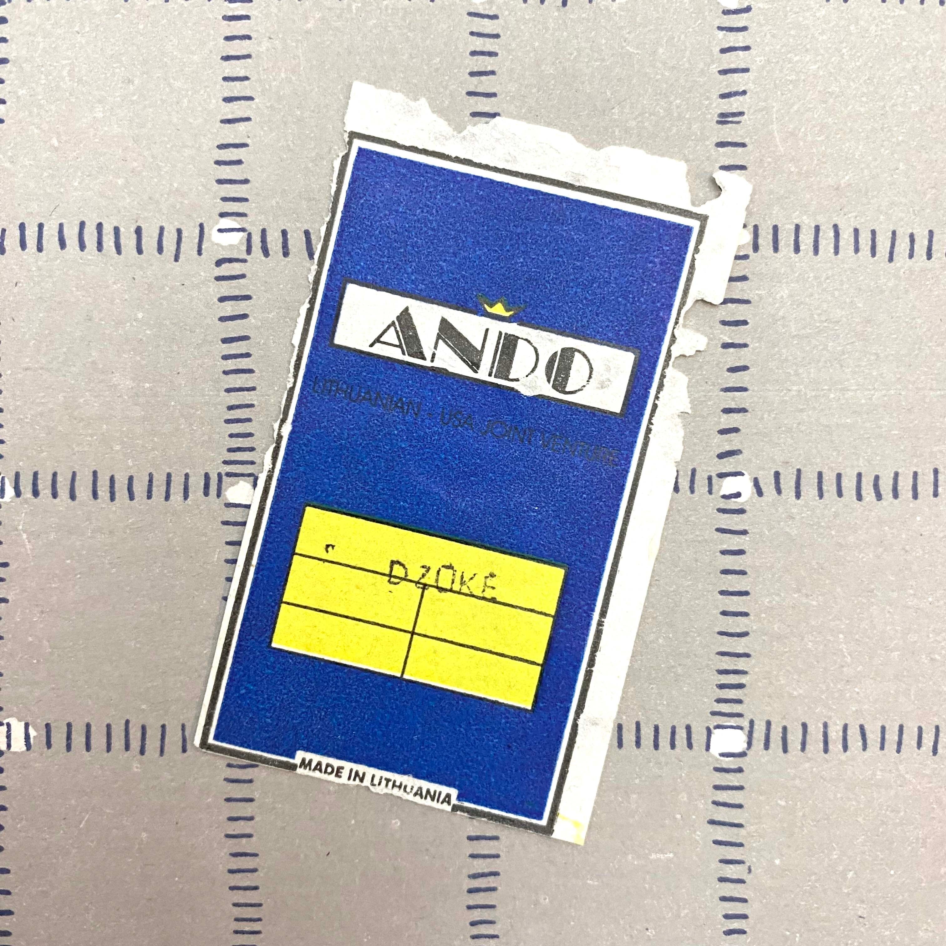 リトアニアの民族人形　ANDO製ヴィンテージ（ペア小）