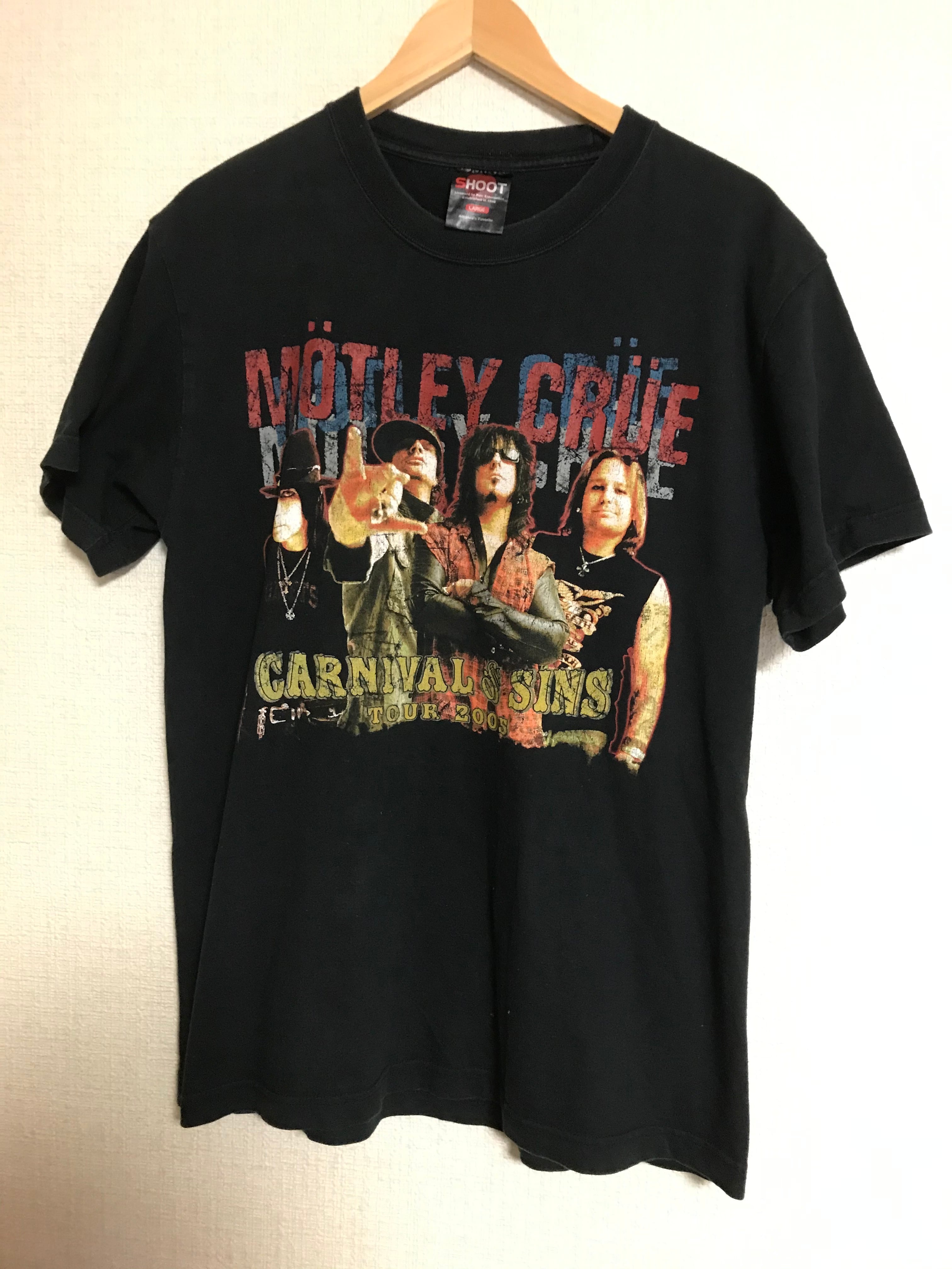 ビンテージ MOTLEY CRUE 2005年 ツアー Tシャツ