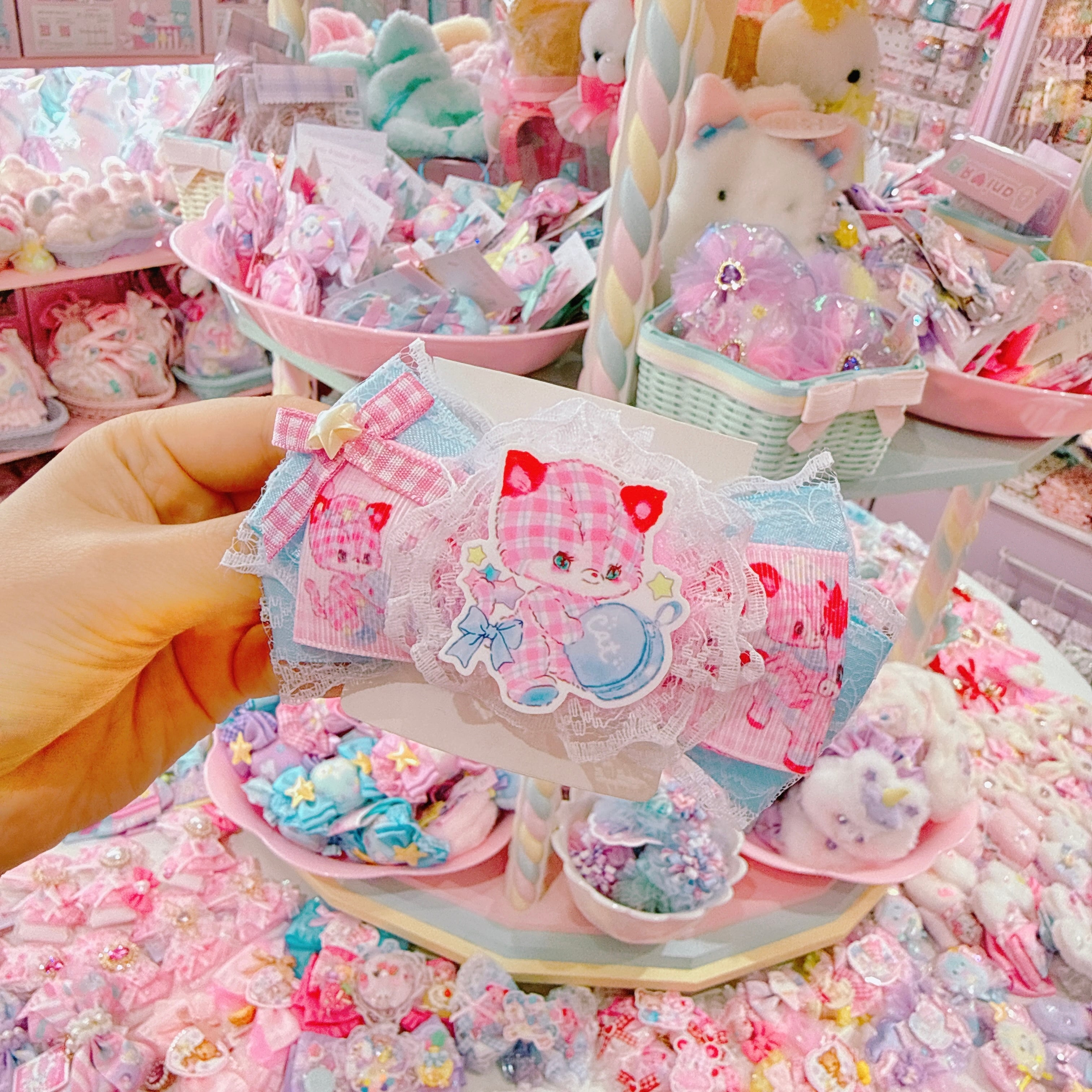 【R14】54-24ネコヘアクリップ