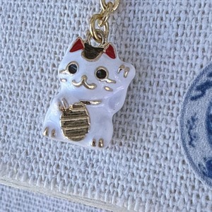 北千住専門お土産屋さん 　招き猫イヤーカフ