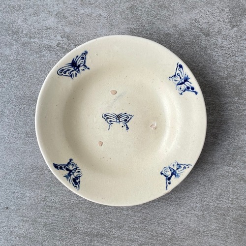 *S【76】小皿 ベトナム 幻の陶器 ソンベ焼き ソンベ song be ビンテージ 50-60s
