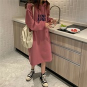 ロングスウェットワンピ