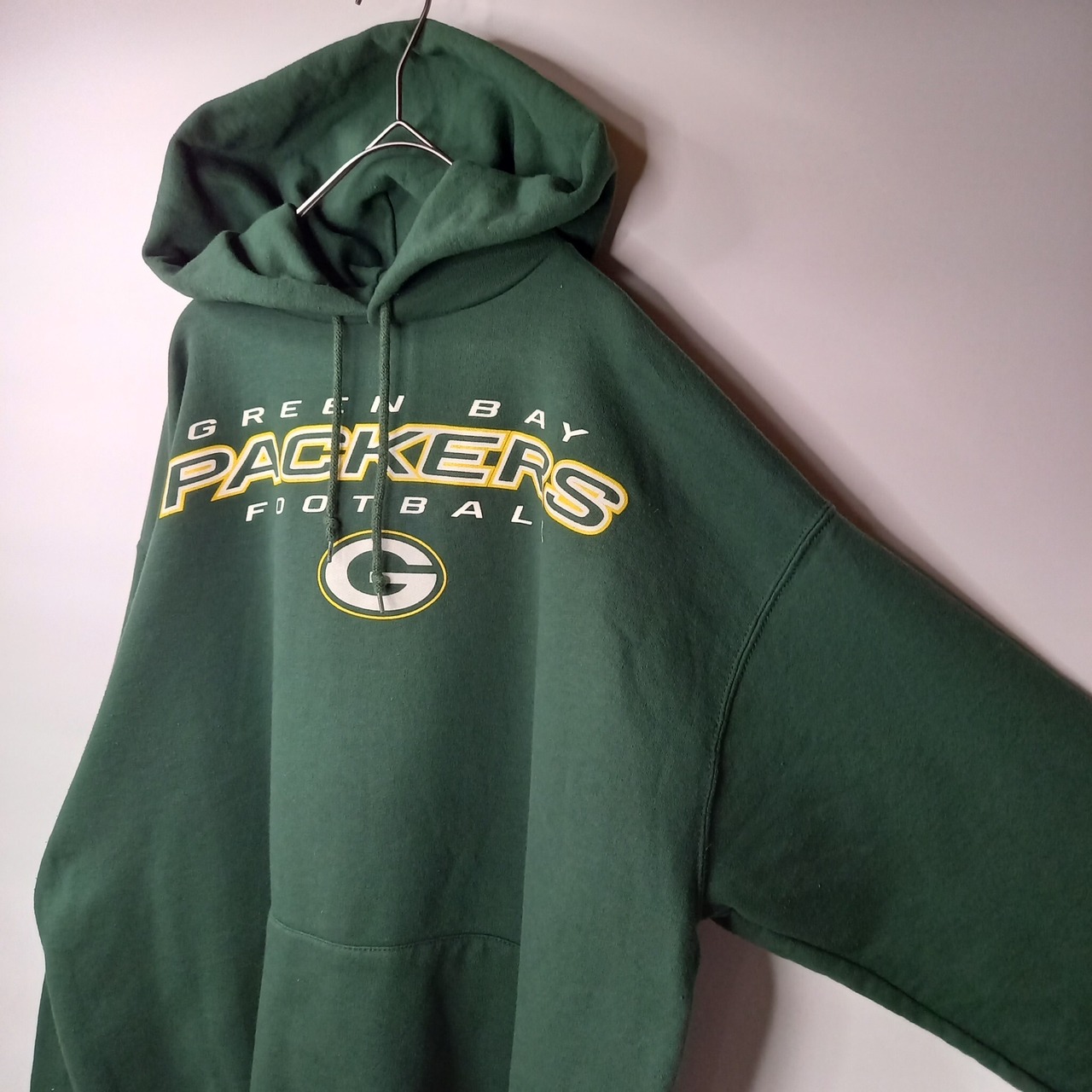 NFL　スウェット　パーカー　プルオーバー　グリーンベイ　パッカーズ　プリント