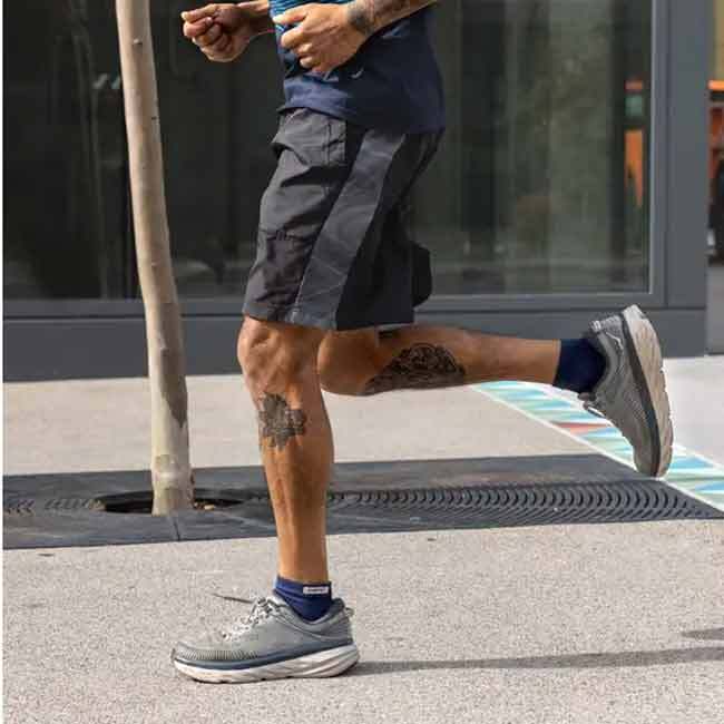 インジンジ 281130 ラン ライトウエイト-ミニクルー INJINJI ソックス