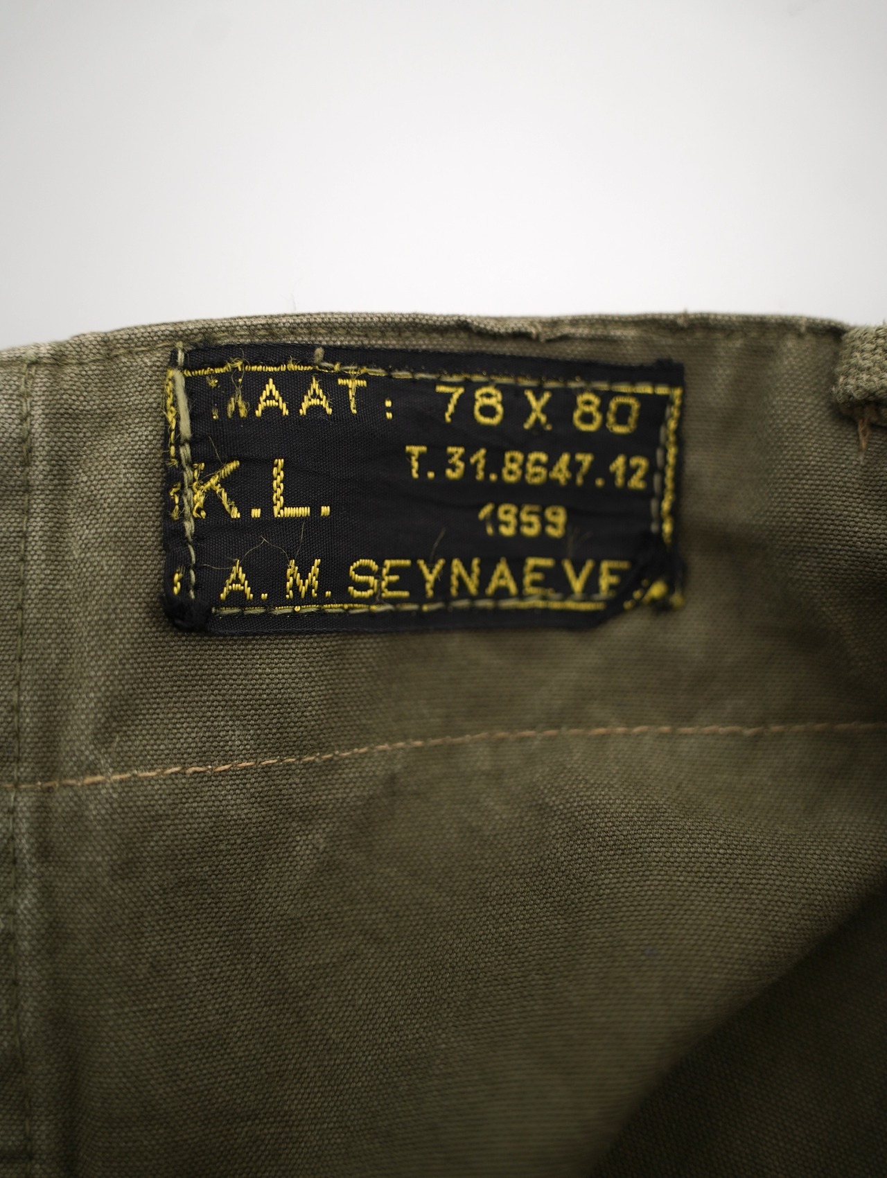 50s Netherlands ARMY cargo pants